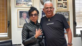 דקלה במשרדי אביסרור, צילום: יחצ אביסרור